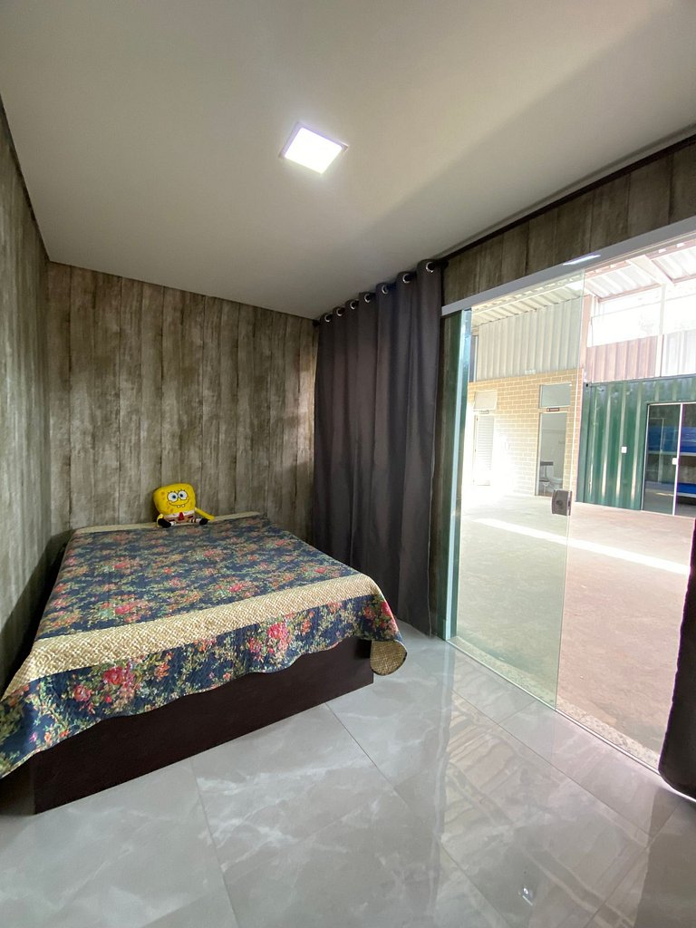 ZF02H Casa com 5 dormitórios, Piscina em Container Diferenci