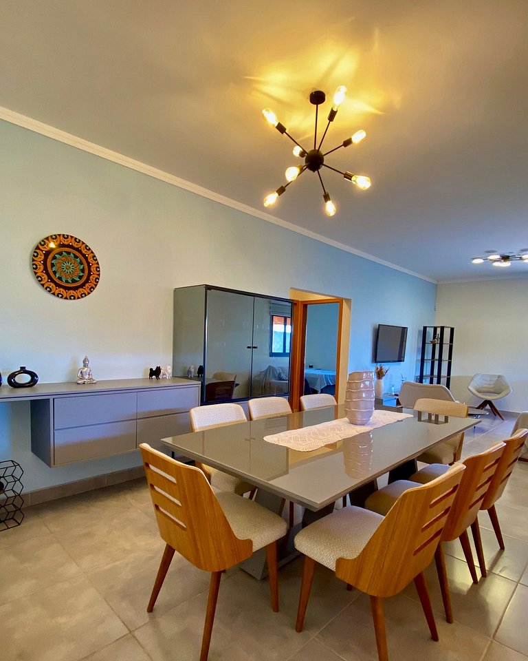 Chácara em condomínio fechado novíssima