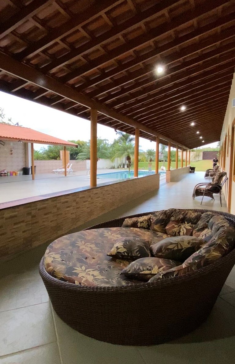 WO04H Chácara Luxuosa e Relaxante na Rodovia Limeira/Cosmópo